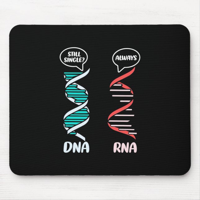 Scientist Gift | Biology Teacher Rna Mouse Pad (Front)
