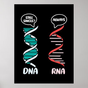 Scientist Gift Biology Teacher Rna Poster