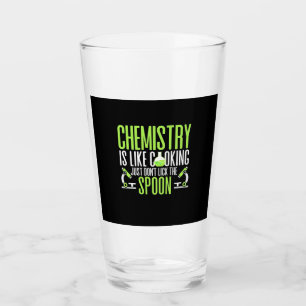 Scientist Gift   Chemistry Is Like Cooking Glass