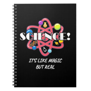 Scientist Gift   Chemistry Science Is Like Magic Notebook