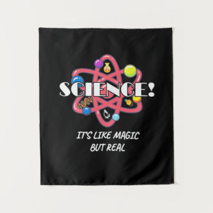 Scientist Gift Chemistry Science Is Like Magic Tapestry