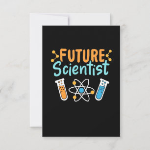 Scientist Gift Future Scientist Thank You Card