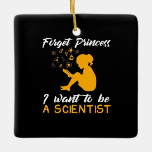 Scientist Gift I Am Future Scientist Ceramic Ornament