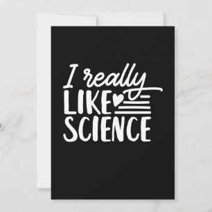 Scientist Gift I Really Like Science Save The Date