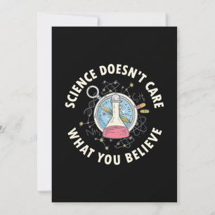 Scientist Gift Science Does Not Care Save The Date