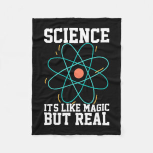 Scientist Gift Science It Is Like Magic Fleece Blanket
