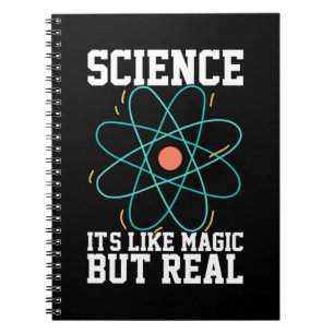 Scientist Gift Science It Is Like Magic Notebook