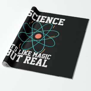 Scientist Gift Science It Is Like Magic Wrapping Paper
