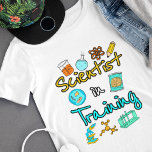 Scientist in Training Science Lover STEM T-Shirt<br><div class="desc">This cute design is perfect for anyone who is interested in STEM subjects. It is ideal to wear to science camp,  at a science fair,  or while doing science experiments</div>
