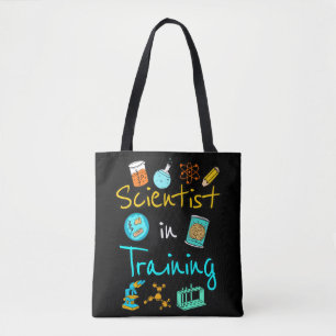 Scientist in Training Science Lover STEM T-Shirt Tote Bag