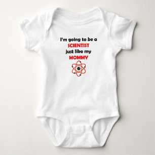 Scientist Like My Mummy Baby Bodysuit