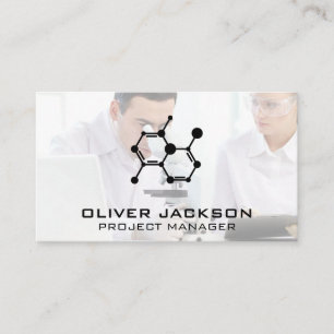 Scientist Microscope Business Card