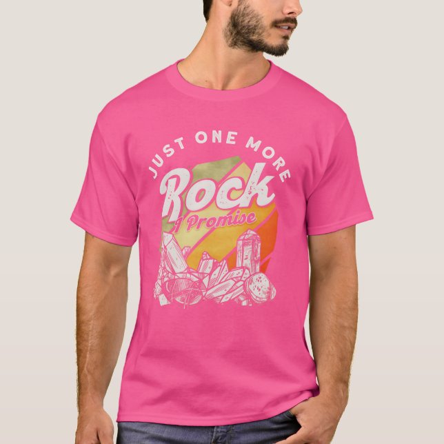 Scientist Rock Collecting Geologist boy T-Shirt (Front)