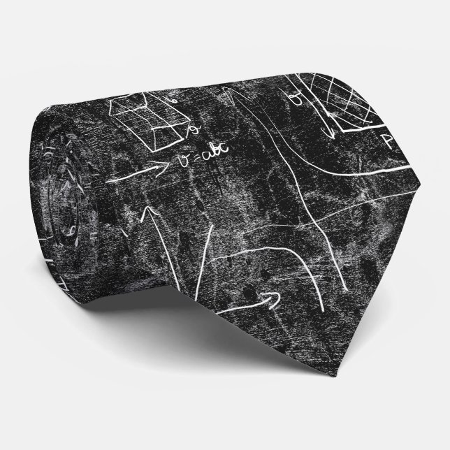 scientist sketches 1 neck tie (Rolled)