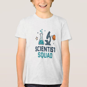 Scientist Squad Chemistry Physics Back to School Tri-Blend Shirt