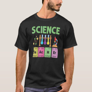 Scientist Teacher Biology Chemistry Team Science T T-Shirt