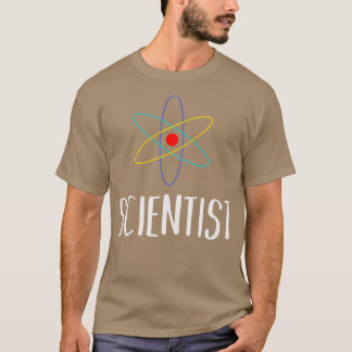 scientist typography with drawing T-Shirt