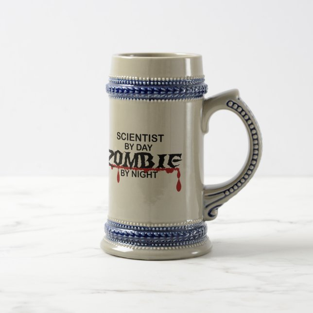 Scientist Zombie Beer Stein (Right)