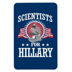 SCIENTISTS FOR HILLARY MAGNET