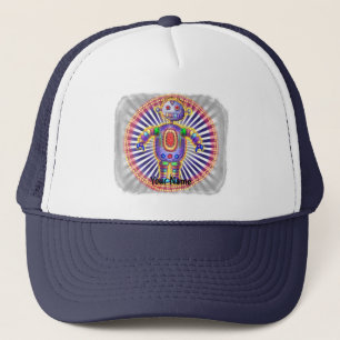 Scifi rainbow robot  hat