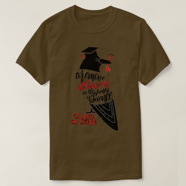 SciHub PhD Class of 2021 T-Shirt (Design Front)