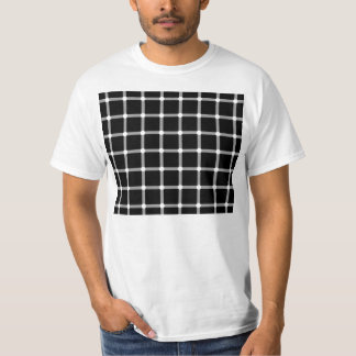 Scintillating Grid Optical Illusion T-Shirt