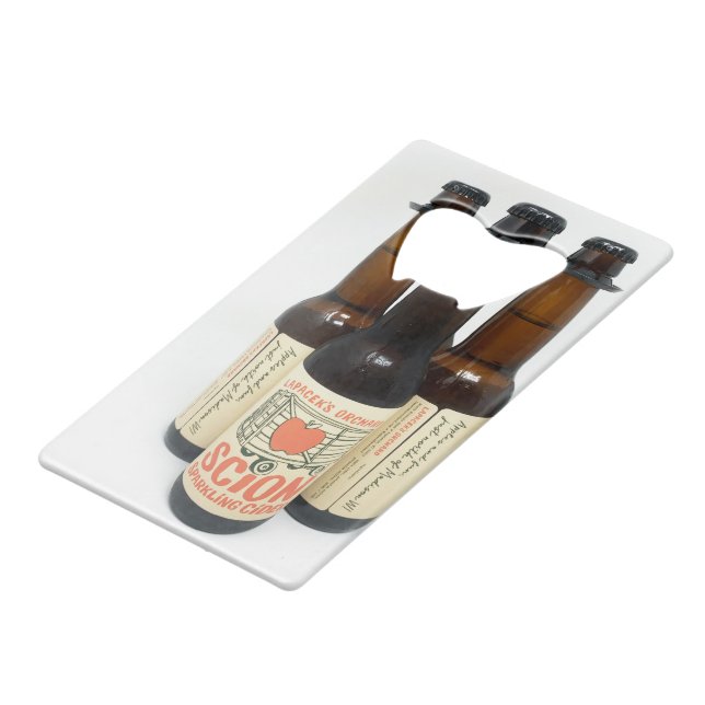 Scion Sparkling Cider Bottle Opener (Back Angled)