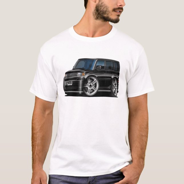 Scion XB Black Car T-Shirt (Front)