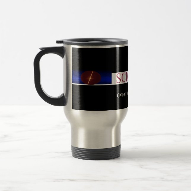 Sciorbis Opportunities are Limitless Travel Mug (Left)