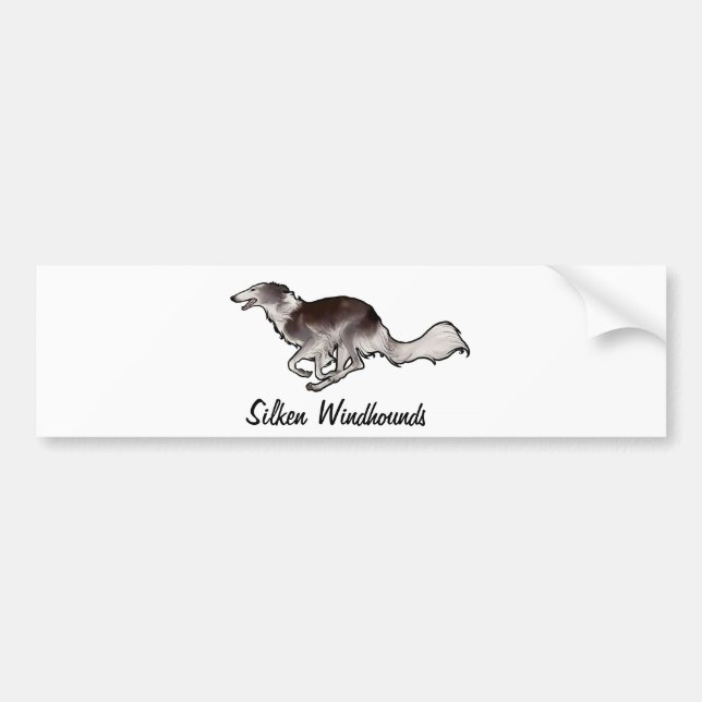Scirocco Silken Windhounds Bumper Sticker (Front)