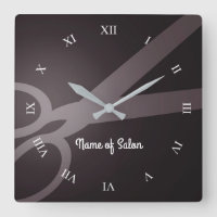 Scissors | Dark Brown & White | Hair Salon