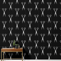 Scissors Hair Stylist Pattern