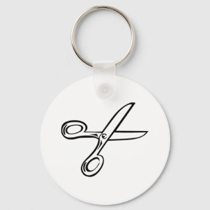 Scissors Key Ring