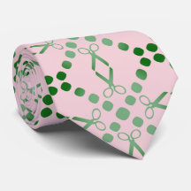 Scissors Pattern Tie