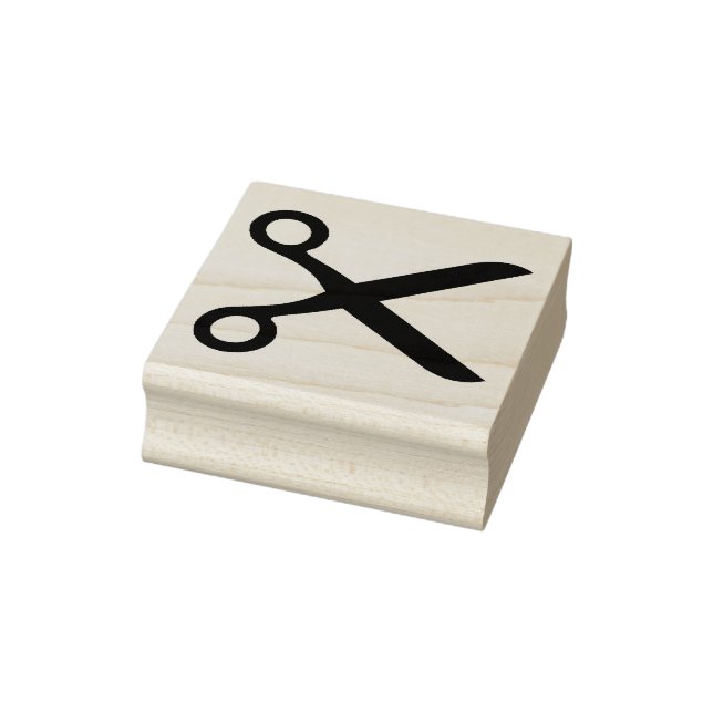 Scissors Rubber Stamp (Stamp)