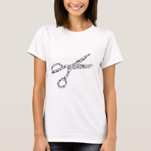 Scissors with Haircuts T-Shirt