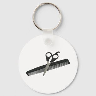 ScissorsComb052010 Key Ring