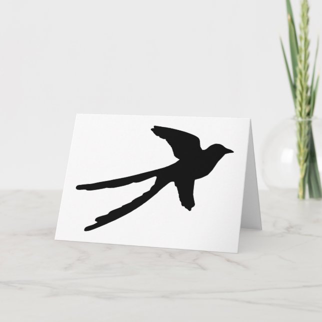 Scissortail Flycatcher Card (Front)