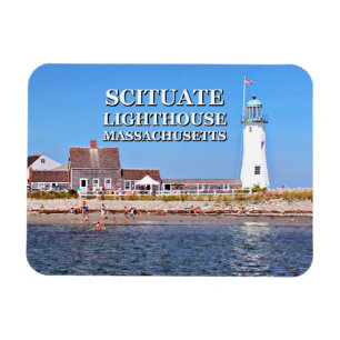 Scituate Lighthouse, Massachusetts Magnet