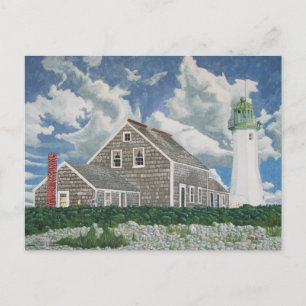 Scituate Lightkeeper's House Postcard