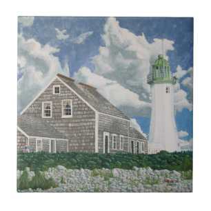 Scituate Lightkeeper's House Tile