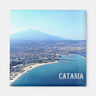 SCL086 CATANIA, Etna, Sicily, Fridge Magnet