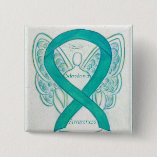 Scleroderma Angel Awareness Ribbon Pins