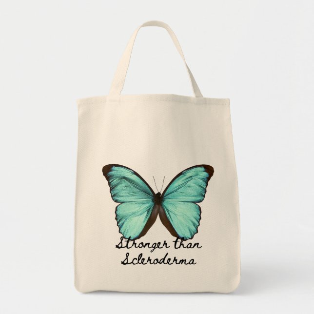 Scleroderma Awareness Grocery Tote Bag (Front)