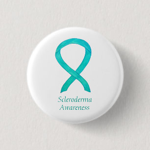 Scleroderma Awareness Ribbon Custom Pins