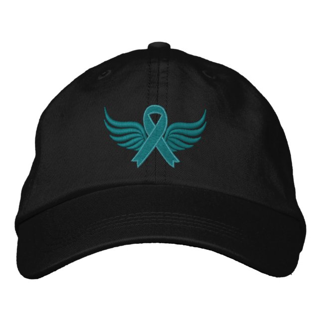 Scleroderma  Ribbon Wings Embroidered Hat (Front)