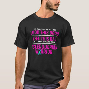 Scleroderma Survivor Warrior Skills Awareness T-Shirt
