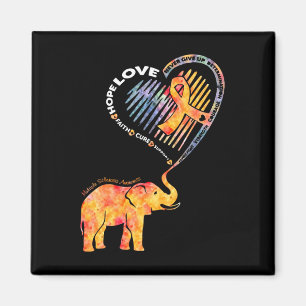 Sclerosis Awareness Faith Hope Love Support  Magnet