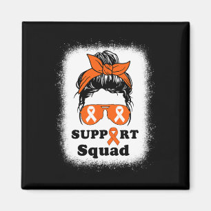 Sclerosis Awareness Messy Bun Support Squad Ms Mum Magnet