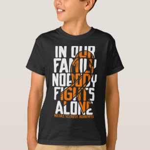 Sclerosis Ms Support Multiple Sclerosis Awareness T-Shirt